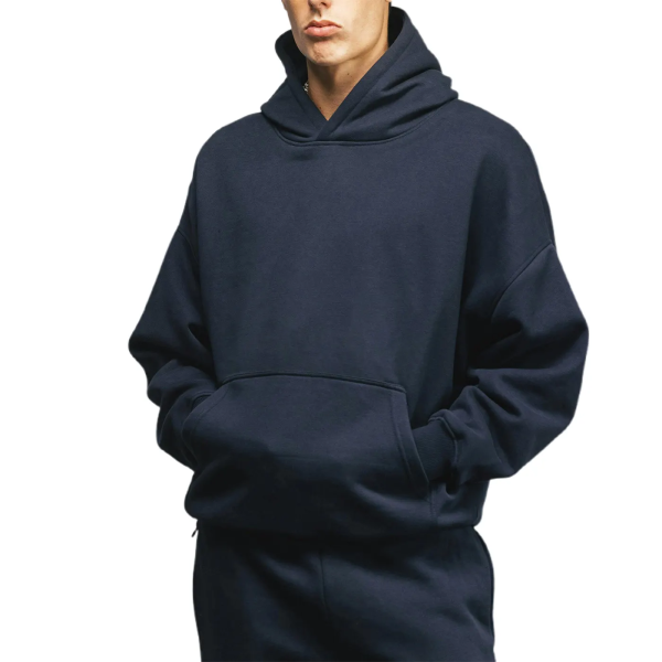 Hoody Custom Design Pullover Hoodies Cotton Polyester Thick Fleece Boxy Hoodies Streetwear Mens Hoodies Sweatshirts - 图片 2