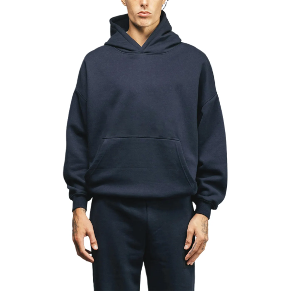 Hoody Custom Design Pullover Hoodies Cotton Polyester Thick Fleece Boxy Hoodies Streetwear Mens Hoodies Sweatshirts - 图片 3