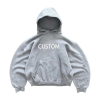 Hoody 400 Gsm Heavy Thick Hoodies Sweatshirts Custom Puff Printing Streetwear Oversized Hoodies High Quality