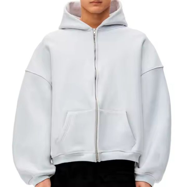 Hoody Custom Zip up Hoodies for Mens Plus Size Boxy Fit Drop Shoulder Hoodie With Zipper Thick Oversized Full Zip up Hoodies Unisex