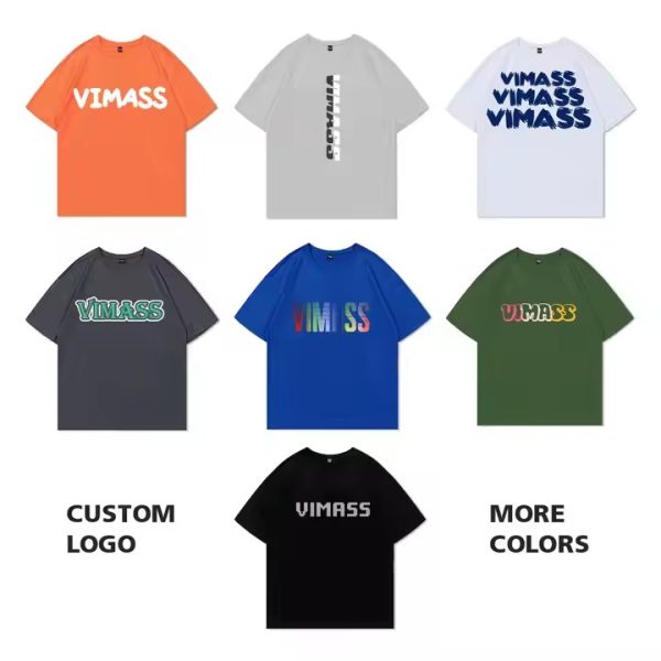 Hoody Men T Shirts Custom Manufacturer Streetwear Oversized Crew Neck Tee Shirts Cotton Heavy Weight T Shirt for High Quality - 图片 4