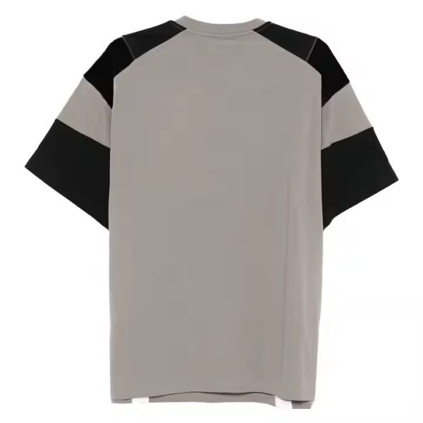 Hoody Custom Design Mens Crew Neck T Shirts Stitched Contrast Color Streetwear Tee Shirts Oversized Custom logo T Shirt Manufacturer - 图片 4