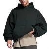 Hoody Plus Size Mens No String Hoodies High Quality 500 Gsm Pullover Streetwear Hoodies Sweatshirts Blank Oversized Hoodie Custom logo - 图片 2